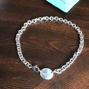 Tiffany’s sterling silver choker